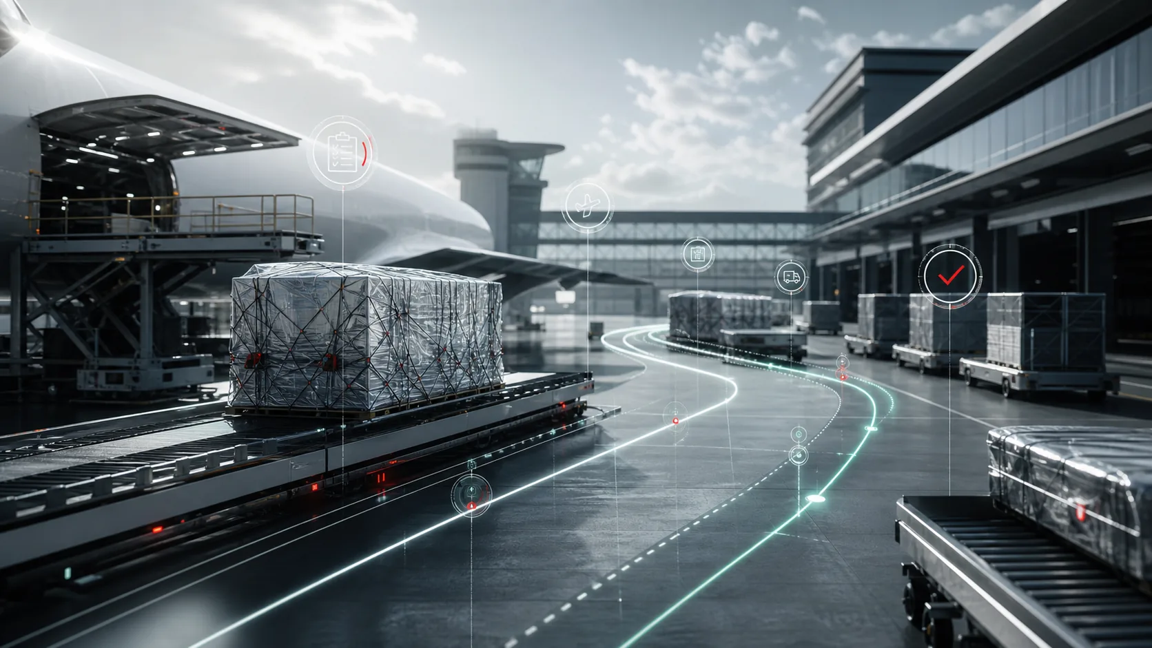 Cinematic shipment continuity visual for Circuit 41